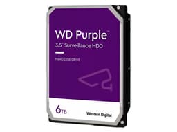 Disco Duro Western Digital Purple 6TB, Caché 128MB, 5640RPM, SATA III (6.0 Gb/s). - imagen 1