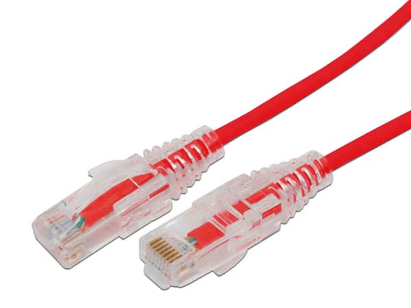 Cable de Parcheo Linkedpro LP-UT6A-700-RD28, Slim, UTP, Cat6A, 7m, Color Rojo, Diámetro Reducido 28 AWG.