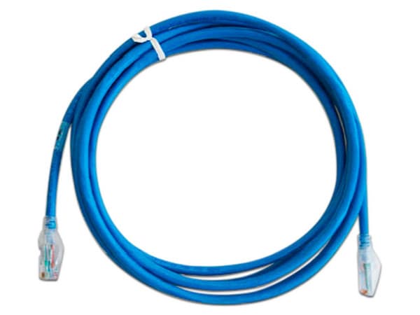 Cable de Red Belden Cat6 UTP, Conector RJ-45 (M-M), 24 AWG, 0.6m. Color Azul.