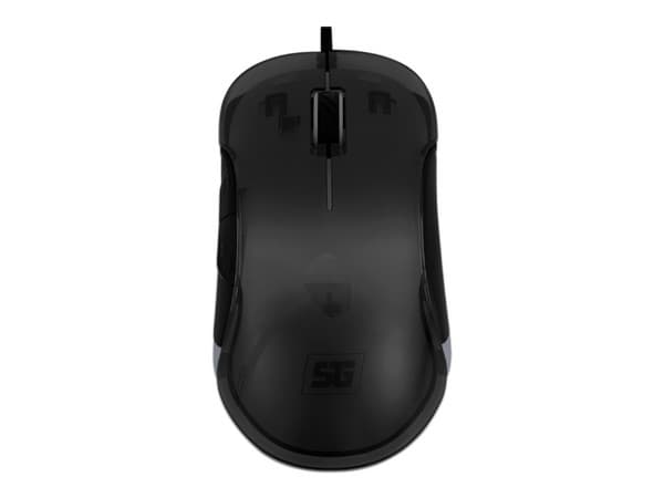Mouse Gamer Vorago MO-505, RGB, hasta 12800  DPI, 3 Botones, Color Negro
