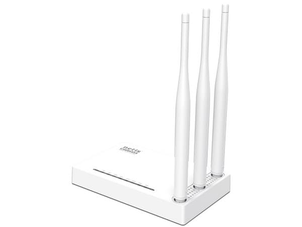 Router Inalámbrico Netis WF2409E de 2.4 GHz, Wireless N (Wi-Fi 4), hasta 300Mbps, 3 Antenas, Color Blanco.