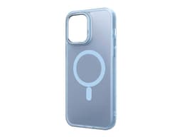 Funda protectora Tekku Matte para iPhone 15 Pro, Compatible con MagSafe, Color Azul Transparente. - imagen 1