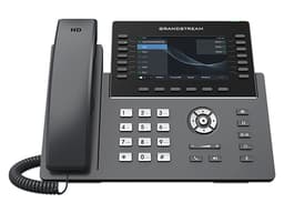 Teléfono IP Grandstream GRP2650, 14 Líneas SIP, Pantalla LCD de 5", Wi-Fi, Bluetooth, IPV4, Color Negro. - imagen 1