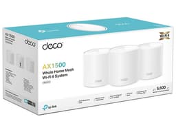 Sistema de Wi-Fi en Malla TP-Link Deco X10 de Doble banda, Wireless AX (Wi-Fi 6), hasta 1500Mbps, 2 puertos WAN/LAN Gigabit Ethernet por unidad. (Paquete de 3) - imagen 3