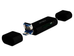 Lector de Memoria Acteck Gate Edit DH450, SD/MicroSD a USB-A/USB-C/Micro USB. Color Negro. - imagen 2