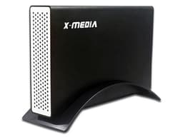 Gabinete XMedia para Disco Duro de 3.5", Convierte tu HDD (SATA) en un Disco Externo USB 3.0. Color Negro. - imagen 1