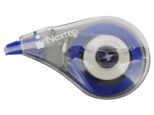 Cinta Correctora Nextep de 8mm x 4.2mm, caja con 6 Piezas.
