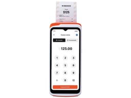 Terminal Portátil Clip Total 2, Wi-Fi, Chip de Proximidad, Con  Impresora Térmica, Color Naranja. - imagen 1