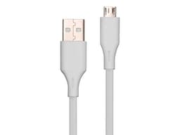 Cable USB Vorago CAB-M01W, USB a Micro USB (M-M), 1m, Color Blanco. - imagen 1