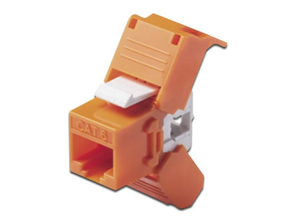 Modulo Jack LinkedPro LP-KJ-6A-04 tipo Keystone, RJ-45 Cat6.