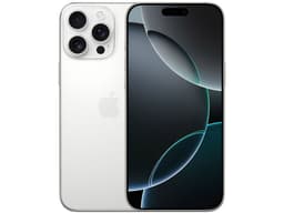 Smartphone Apple iPhone 16 Pro Max: Procesador Apple Chip A18 Pro, Almacenamiento de 512GB, Pantalla Super Retina XDR de 6.9", Bluetooth 5.3, Wi-Fi, iOS, Color Blanco. - imagen 1
