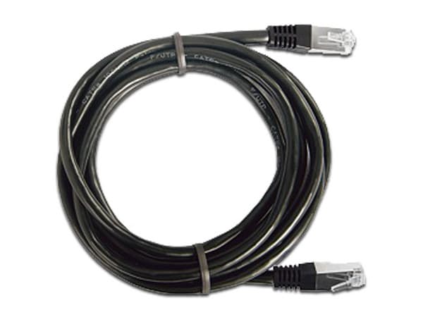 Cable de Parcheo Linkedpro LP-FT7-050-BK de 0.5 m, Cat6e, Color Negro.
