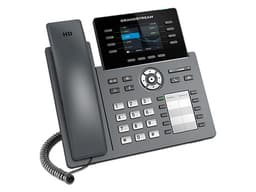 Teléfono IP Grandstream de 8 líneas, 2.8", Wi-Fi, PoE. Color Negro. - imagen 2