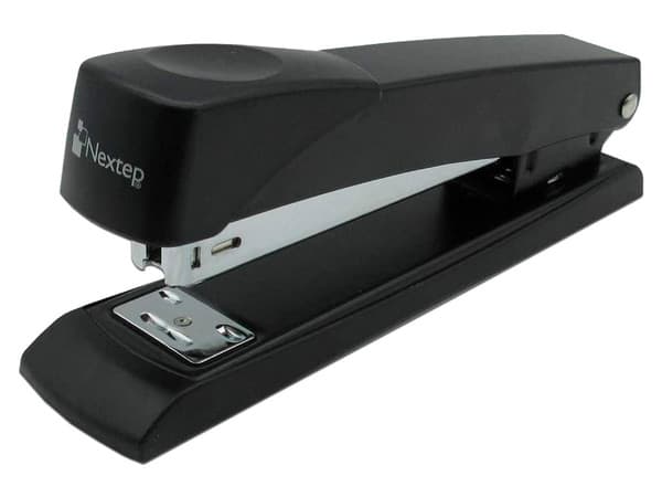 Engrapadora metálica profesional de tira completa. Paquete con 12 piezas.