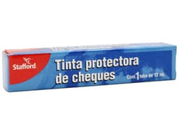 Tinta Protectora Stafford COG2000 para Cheques, 12ml. Color Negro. - imagen 2