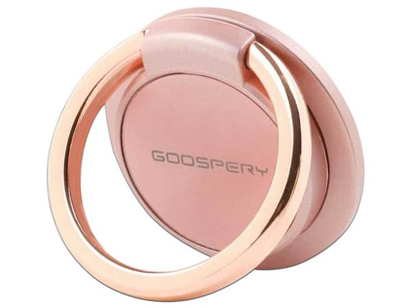 Soporte GOOSPERY, Base Anillo, UNIVERSAL, Mercury, Color Rosa