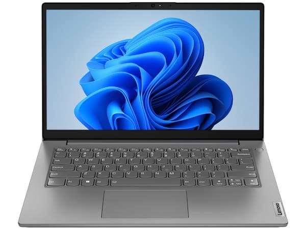 Laptop Lenovo V14 G4: Procesador Intel Core i3 1315U (hasta 4.5 GHz), Memoria de 8GB DDR4, SSD de 512GB, Pantalla de 14" LED, Video UHD Graphics, S.O. Windows 11 Home (64 Bits).