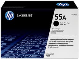 Tóner para impresora HP 55A, Negro Laserjet Original (CE255A). - imagen 1