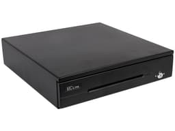 Cajón de dinero EC Line EC-CD-200M para punto de Venta con 8 separadores para monedas y 5 para billetes, RJ-11. Color Negro - imagen 1