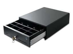 Cajón para Dinero EC Line G5100-II, Capacidad para 4 Billetes y 8 Separadores para Monedas. Color Negro. - imagen 2