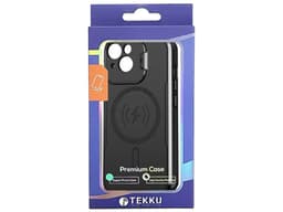 Funda TEKKU TK-01-005-022-01 Armor Soporte para iPhone 15, Color Negro, Compatible con MagSafe. - imagen 3