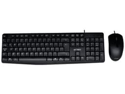 Teclado y Mouse óptico Acteck Combo AC-928984, USB. Color negro - imagen 1