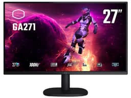Monitor Gamer LED Cooler Master GA271-US de 27", Resolución 2560 x 1440 (Quad HD), G-Sync/FreeSync, HDR, 100Hz, 1 ms, Color Negro. - imagen 1