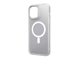 Funda protectora Tekku Matte para iPhone 15 Pro, Compatible con MagSafe, Color Blanco Transparente. - imagen 1