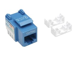 Intellinet Jack categoría 5e, UTP, azul, de impacto - imagen 2