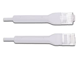 Cable de Parcheo Ultra Slim LinkedPro con RJ45 Flexible, UTP, Cat6, 2 m, Color Blanco. - imagen 2