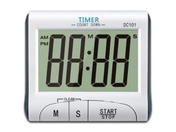 Reloj Digital BRobotix con cronómetro. Color Gris. - imagen 1