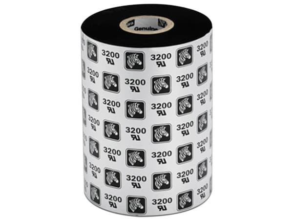 Rollo de Cinta Zebra 2000 Wax, 156 mm, 450mts. Color Negro.