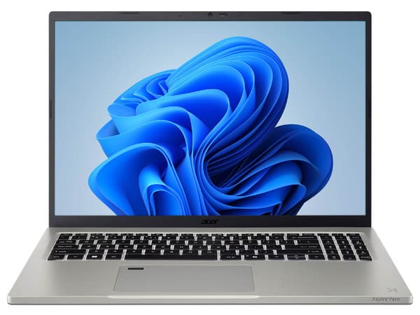 Laptop Acer Aspire Vero 16: Procesador Intel Core Ultra 5 125U (hasta 4.3 GHz), Memoria de 8GB DDR5, SSD de 512GB, Pantalla de 16" LED, Video Intel Graphics, S.O. Windows 11 Home (64 Bits), Teclado Versión en Inglés.