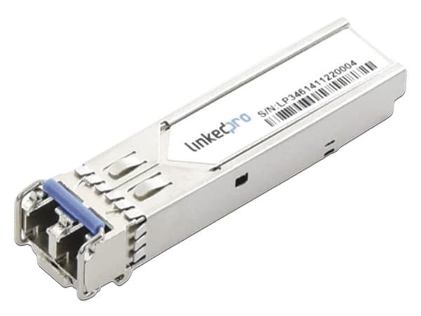 Transceptor de Fibra Óptica SFP LinkedPro LP-IND-SFP-1G-MM-550, Monomodo, Conector LC, hasta 550m.