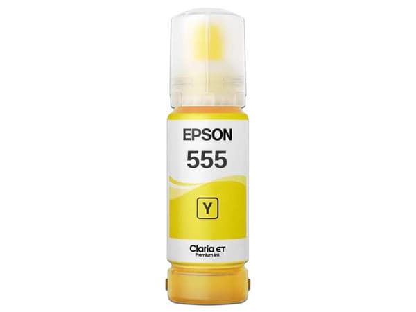 Botella de Tinta Epson T555420-AL. Color Amarillo.