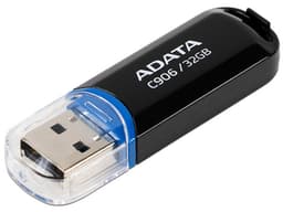 Unidad Flash USB 2.0 ADATA Classic C906 de 32GB. Color Negro. - imagen 1