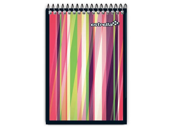 Libreta Estrella Apuntes, Espiral 100-E, Raya, 40 Hojas.
