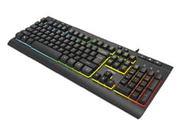 Teclado Alámbrico Led AUREAN PRO TA477G, Acteck Advanced Series, Iluminación LED, Color Negro. - imagen 3