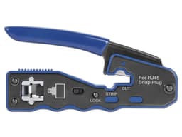 Pinza Epcom EP670 para corte y terminado de RJ-45. Color Negro/Azul - imagen 2