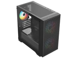 Gabinete Gamer Balam Rush Carbono AirCool 4000A, Mini-Tower, Micro-ATX, (No Incluye Fuente de Poder). Color Negro. - imagen 2