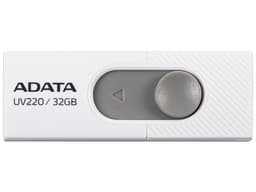Unidad Flash USB 2.0 ADATA UV220 de 32GB. Color Blanco/Gris. - imagen 3