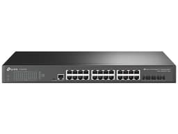 Switch Gigabit TP-LINK TL-SG3428X de 24 puertos RJ-45 10/100/1000 Mbps y 4 puertos SFP+ 10Gbps. - imagen 1