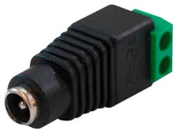 Paquete de 10 Conectores de Corriente Hembra Enson ENS-FC01 tipo Jack 3.5mm, para Cámaras CCTV, con Bloque polarizado. - imagen 2