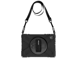 Funda de Uso Ruso  BRobotix para Tablet Lenovo Tab M10 Plus, Correa y Giro de 360 grados. Color Negro. - imagen 2