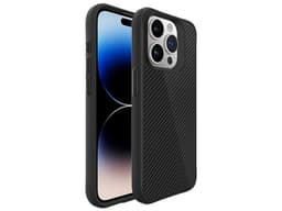 Funda Protectora TEKKU Combat Carbon para iPhone 15 Pro Max, Color Negro. - imagen 1