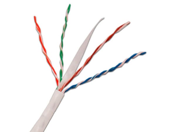 Bobina de Cable Cat 6 (UTP) Belden, Caja con 305m, 23 AWG, Sólido. Color Blanco.