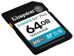 Memoria Kingston Canvas Go! Plus SDXC de 64GB, UHS-I U3, Clase 10. - imagen 2