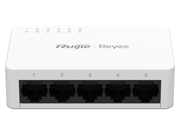 Switch No PoE RG-ES05F, 5 Puertos Ethernet 10/100 Mbps, No Administrable.