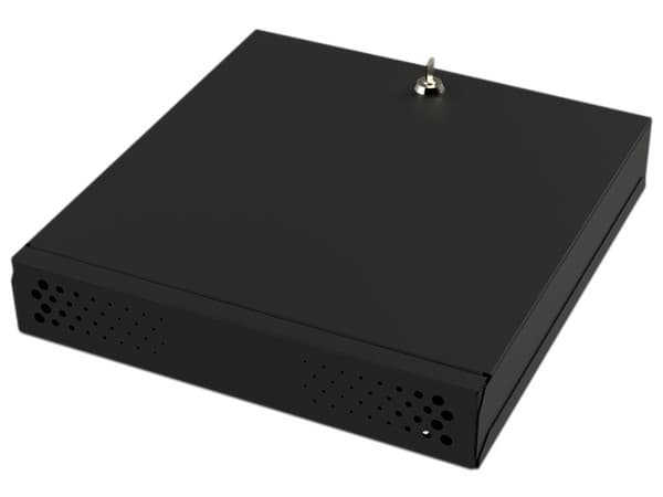 Gabinete Metálico Epcom GABVID2R3, para DVR y NVR, Compatible con Fuente SLIM.