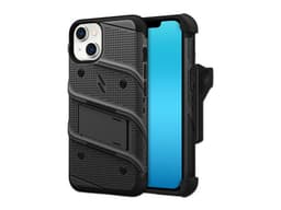 Funda ZIZO Bolt para iPhone 14 PLUS con clip y mica de pantalla, Color Negro. - imagen 1